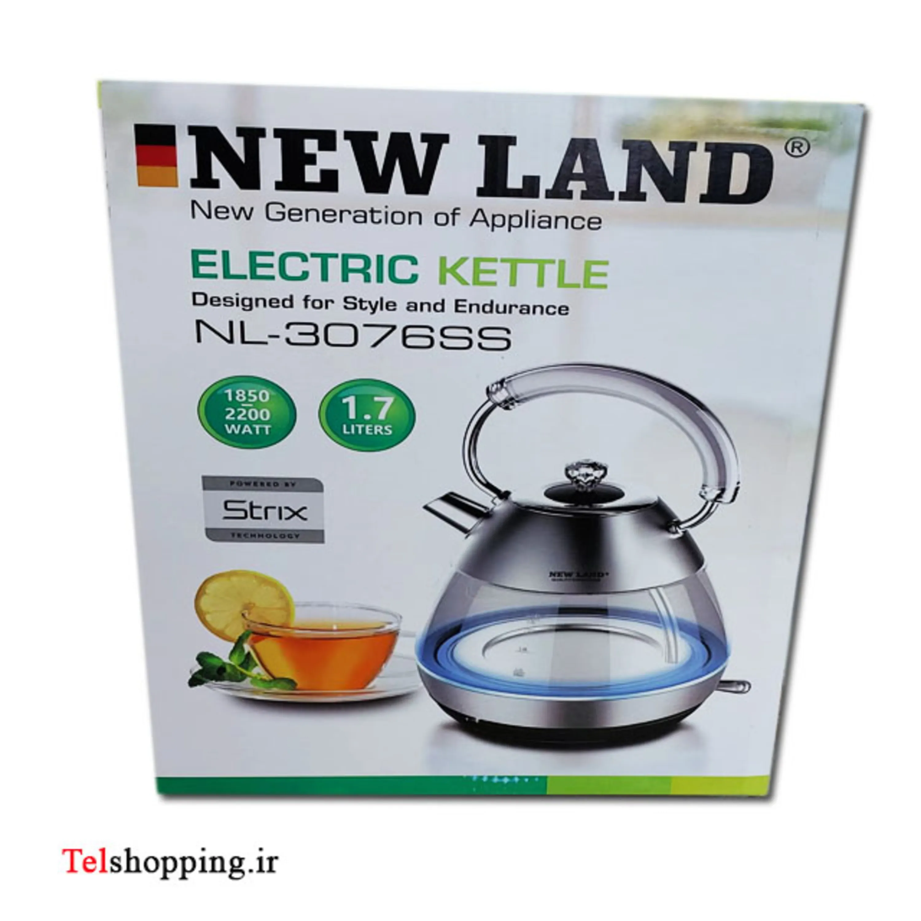 کتری برقی نیولند مدل 3076